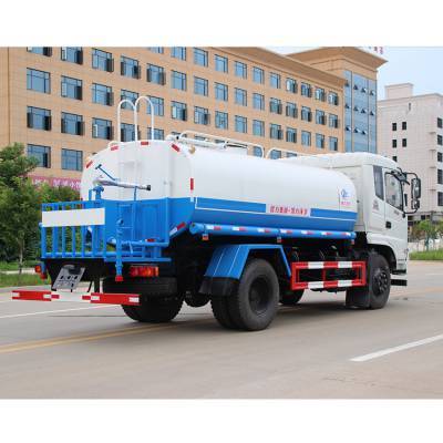 东风天锦国六洒水车 多能高压喷洒与饲料运输的现代解决方案